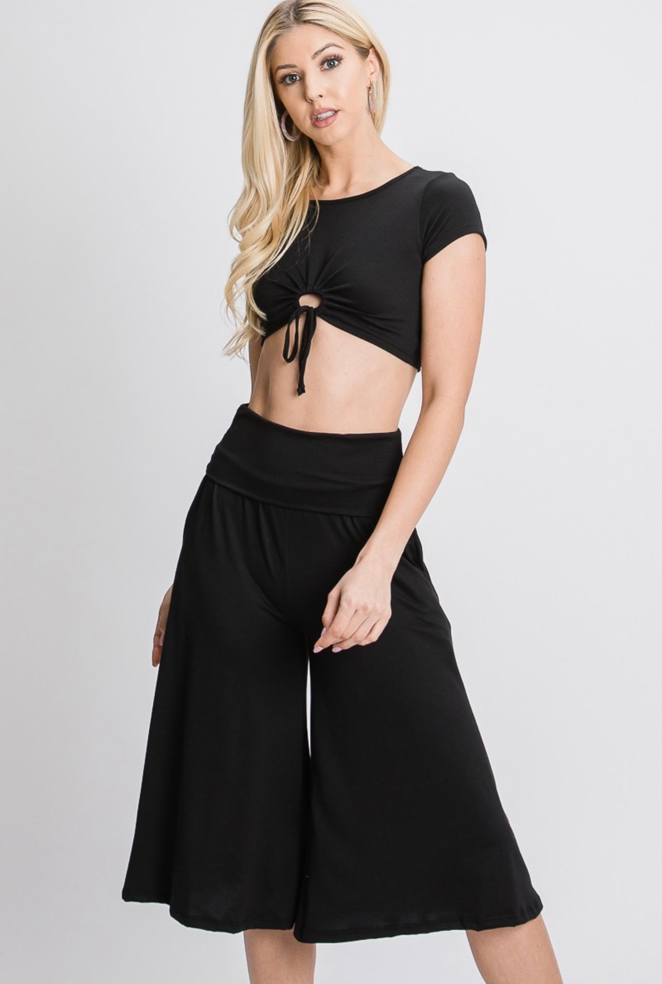 Crop Top & Pants Set